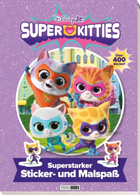 Produktbild: Disney Junior SuperKitties: Superstarker Sticker- und Malspa&szlig;