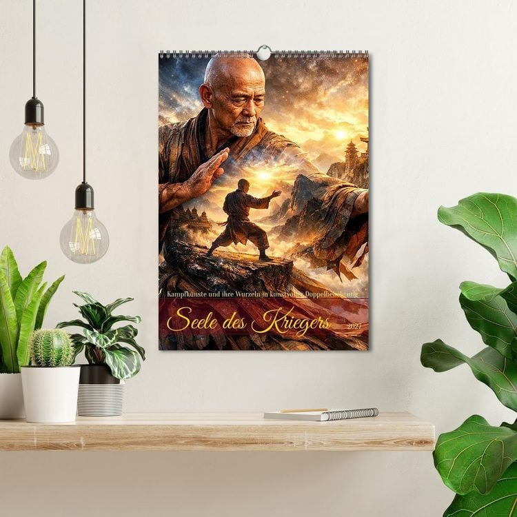 Produktbild: Seele des Kriegers (Wandkalender 2027 DIN A3 hoch), CALVENDO Monatskalender