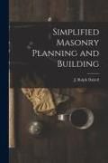 Produktbild: Simplified Masonry Planning and Building