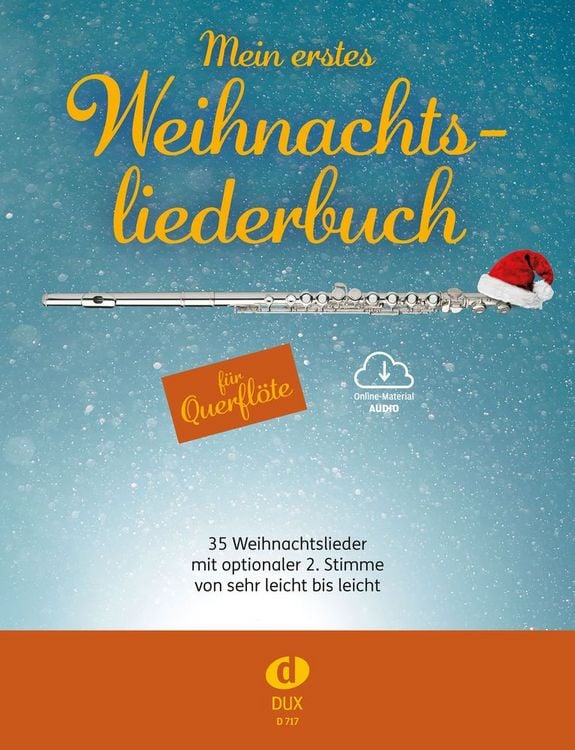 Produktbild: Mein erstes Weihnachtsliederbuch f&uuml;r Querfl&ouml;te