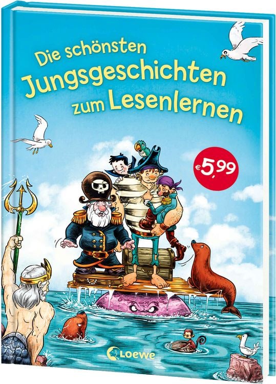 Produktbild: Die sch&ouml;nsten Jungsgeschichten zum Lesenlernen