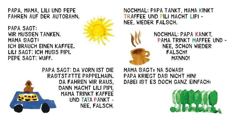 Produktbild: Papa tankt und Mama trinkt Kaffee