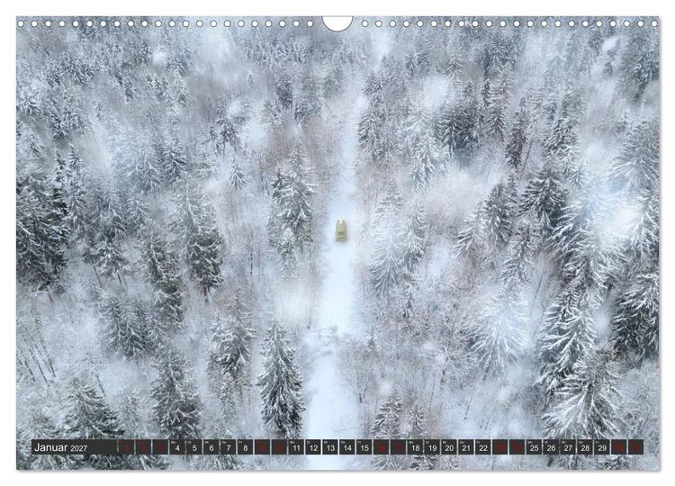 Produktbild: Vanlife - Gl&uuml;cklich auf vier R&auml;dern (Wandkalender 2027 DIN A3 quer), CALVENDO Monatskalender
