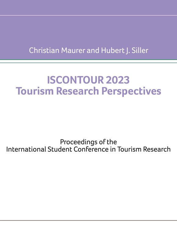 Produktbild: Iscontour 2023 Tourism Research Perspectives