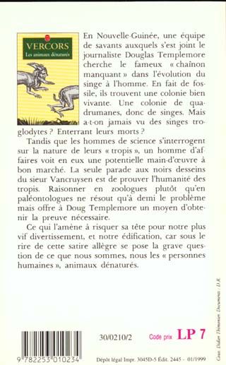 Les Animaux Denatures