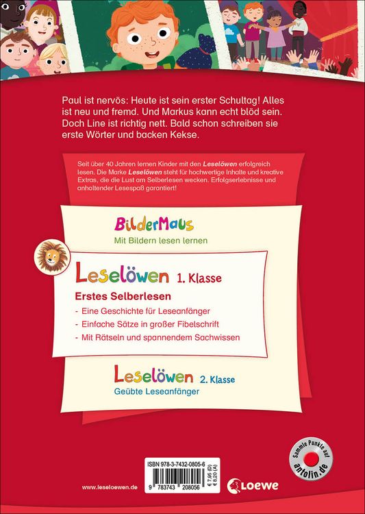 Produktbild: Lesel&ouml;wen 1. Klasse - Das beste erste Schuljahr