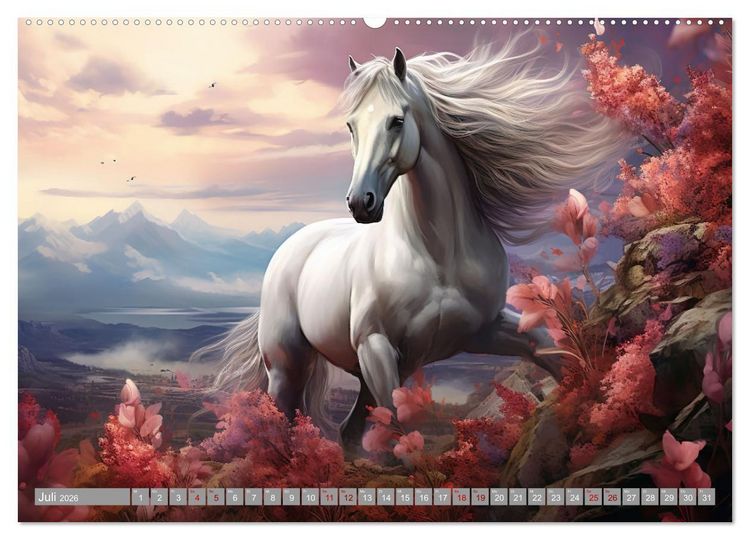 Produktbild: Faszinierende Begleiter (hochwertiger Premium Wandkalender 2026 DIN A2 quer), Kunstdruck in Hochglanz