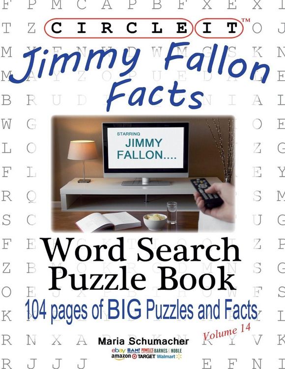 Produktbild: Circle It, Jimmy Fallon Facts, Word Search, Puzzle Book