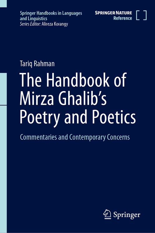 Produktbild: The Handbook of Mirza Ghalib's Poetry and Poetics