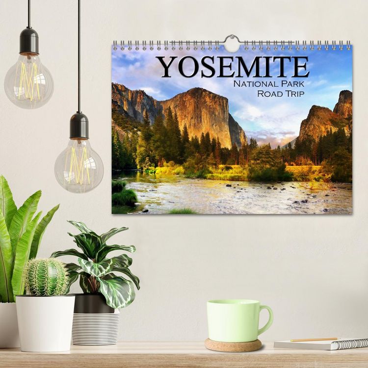 Produktbild: Yosemite National Park Road Trip (Wall Calendar 2026 DIN A4 landscape), CALVENDO 12 Month Wall Calendar