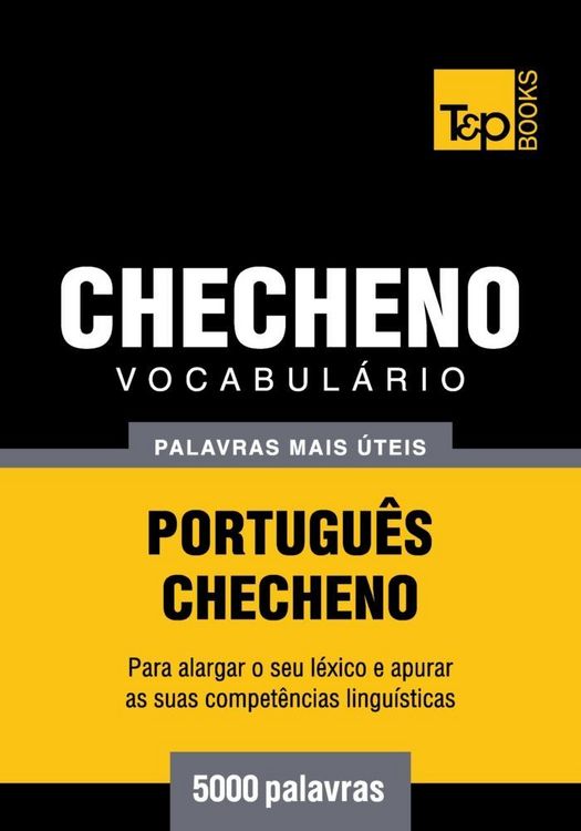 Produktbild: Vocabul&aacute;rio Portugu&ecirc;s-Checheno - 5000 palavras