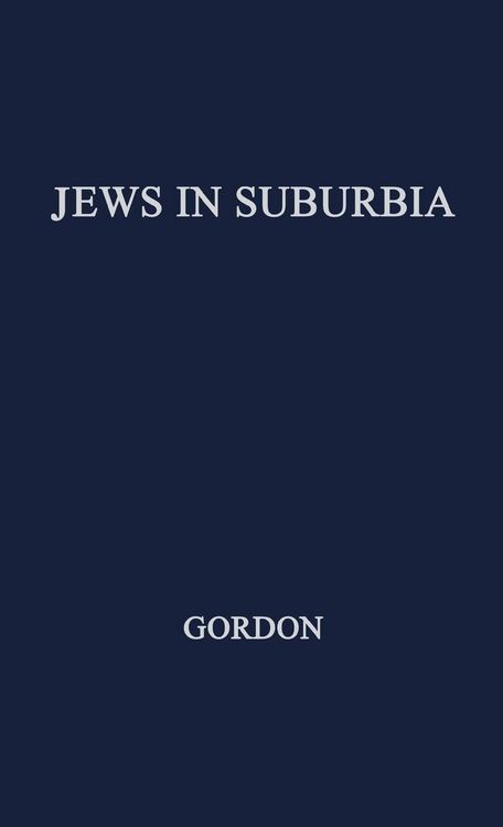 Produktbild: Jews in Suburbia