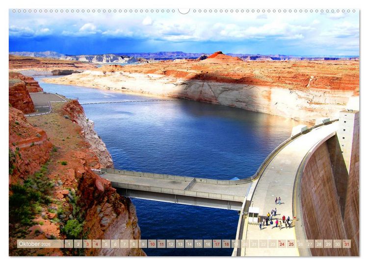 Produktbild: Br&uuml;cken - Kunst (hochwertiger Premium Wandkalender 2026 DIN A2 quer), Kunstdruck in Hochglanz