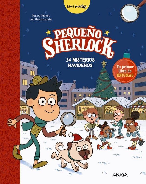 Produktbild: Peque&ntilde;o Sherlock: 24 misterios navide&ntilde;os