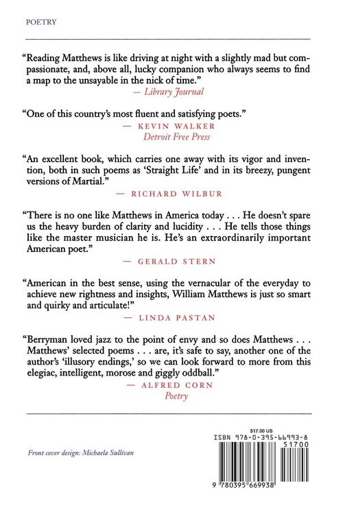 Produktbild: Selected Poems and Translations