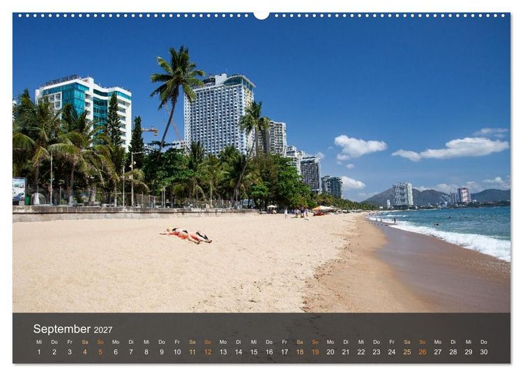 Produktbild: Traumstr&auml;nde in Vietnam (hochwertiger Premium Wandkalender 2027 DIN A2 quer), Kunstdruck in Hochglanz