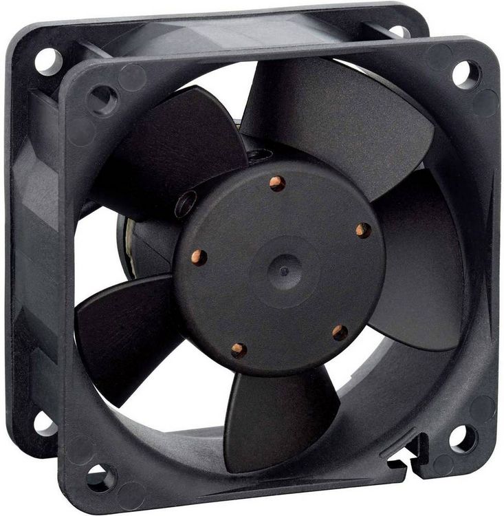 Produktbild: EBM Papst 614NGL Axiall&uuml;fter 24 V/DC 19 m&sup3;/h (L x B x H) 60 x 60 x 25mm