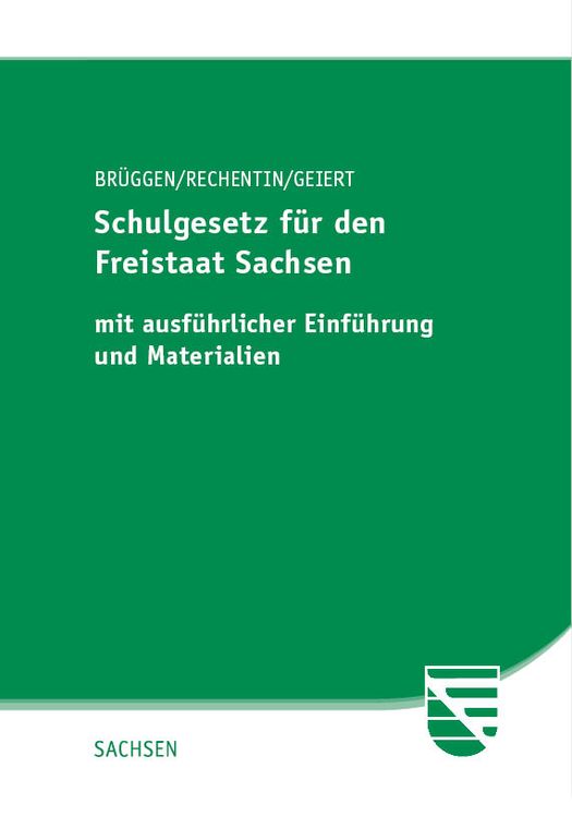 Produktbild: Schulgesetz f&uuml;r den Freistaat Sachsen