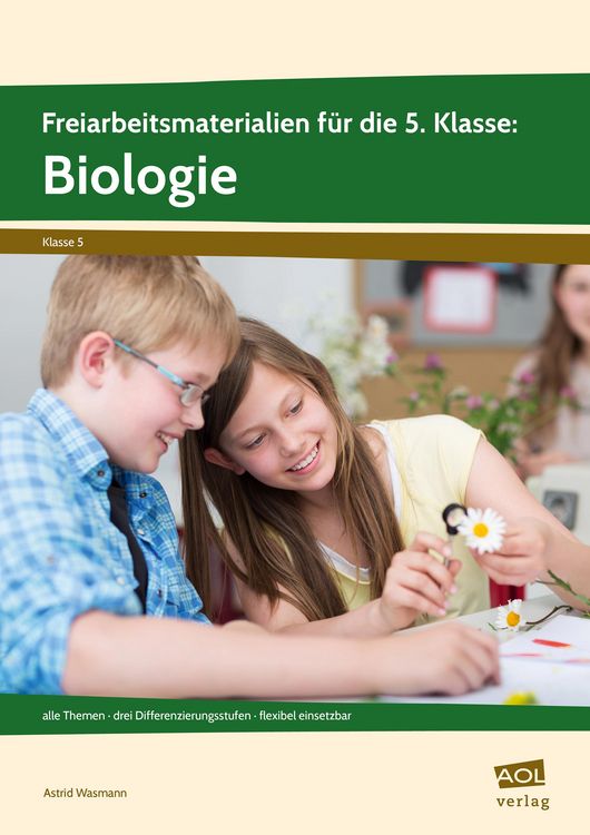 Produktbild: Freiarbeitsmaterialien f. d. 5. Klasse: Biologie