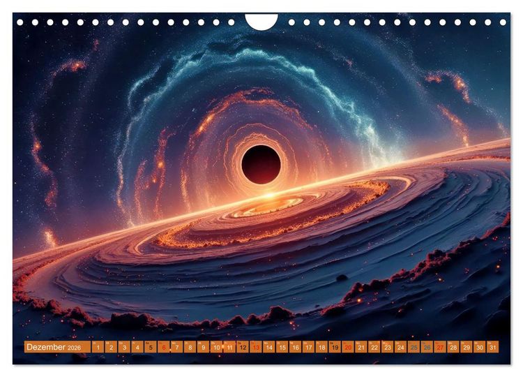 Produktbild: Ferne Galaxien (Wandkalender 2026 DIN A4 quer), CALVENDO Monatskalender