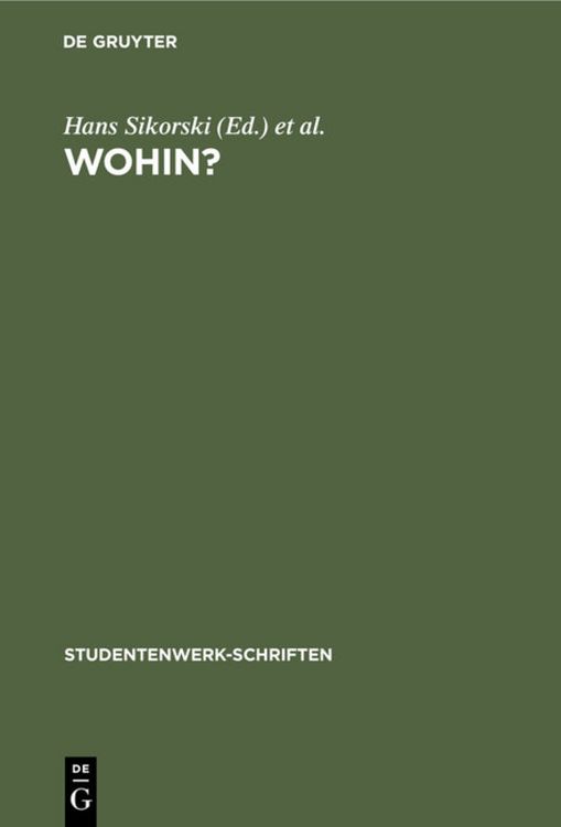 Produktbild: Wohin?