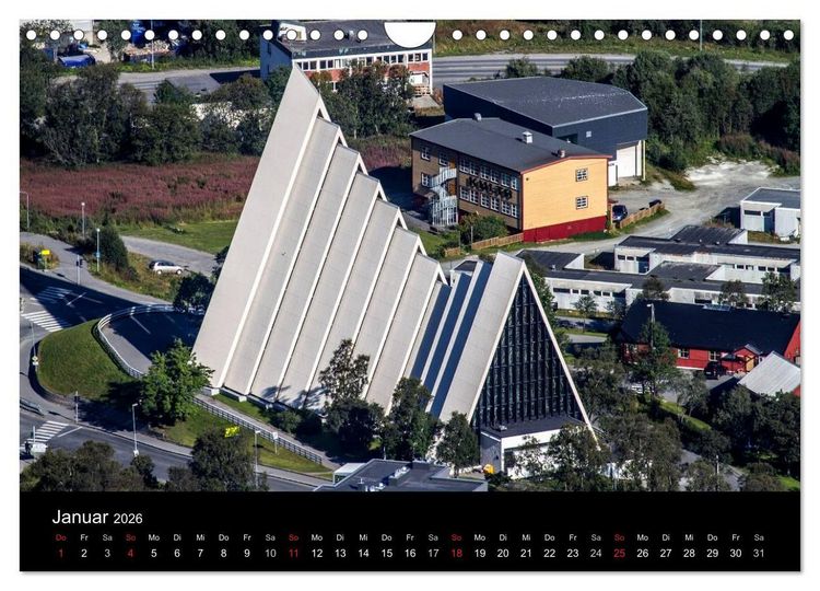 Produktbild: Erlebnis Norwegen: Narvik bis Troms&oslash; (Wandkalender 2026 DIN A4 quer), CALVENDO Monatskalender