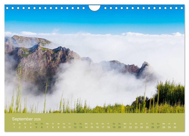 Produktbild: Berg, Land und Meer - Eine Reise durch die Landschaften (Wandkalender 2026 DIN A4 quer), CALVENDO Monatskalender