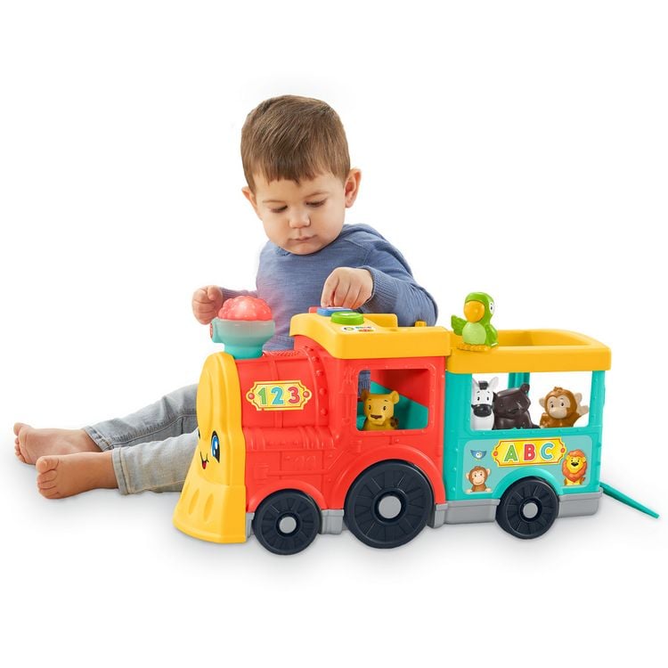 Produktbild: Fisher-Price Little People ABC Zug inkl. Tierfreunde Figuren
