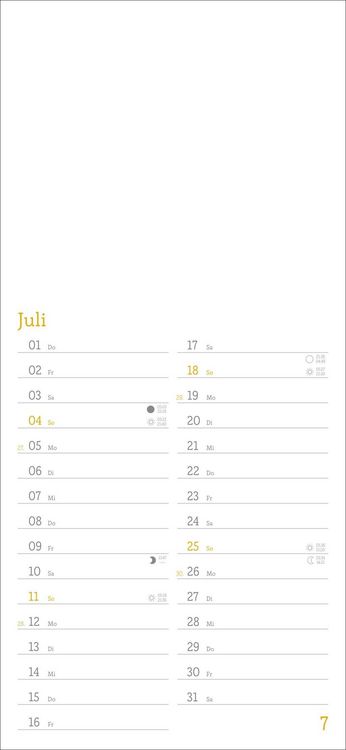 Produktbild: Kalender zum Selbstgestalten 2027