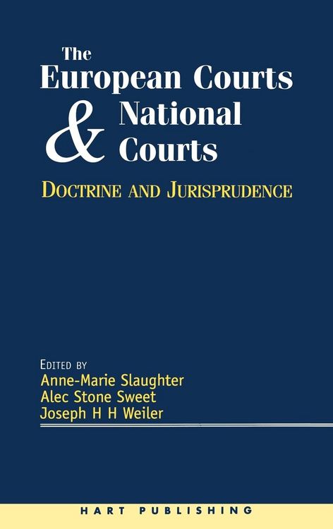 Produktbild: The European Courts and National Courts