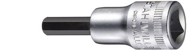 Produktbild: Stahlwille 49 6 02050006 Innen-Sechskant Steckschl&uuml;ssel-Bit-Einsatz 6 mm 3/8" (10 mm)