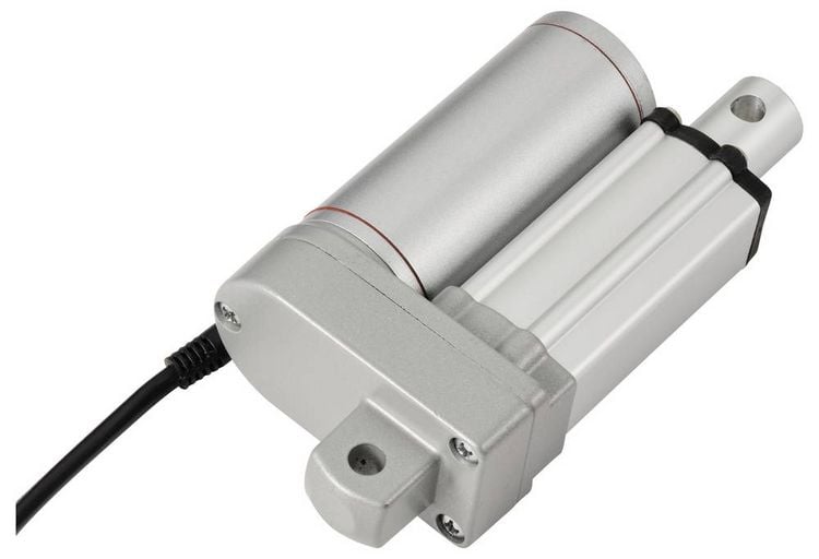 Produktbild: TRU COMPONENTS Elektrozylinder TC24-25-1000 TC-13492760 Hubl&auml;nge 25 mm Schubkraft 1000 N 24 V/DC 1 St.