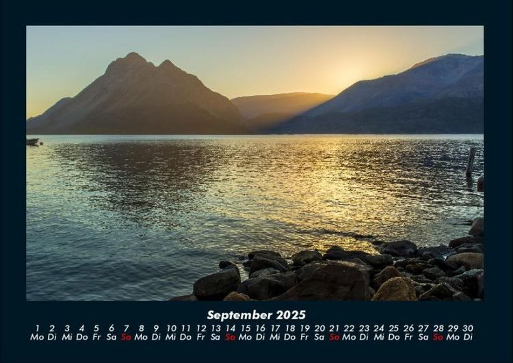 Produktbild: Bergige Welten 2025 Fotokalender DIN A4