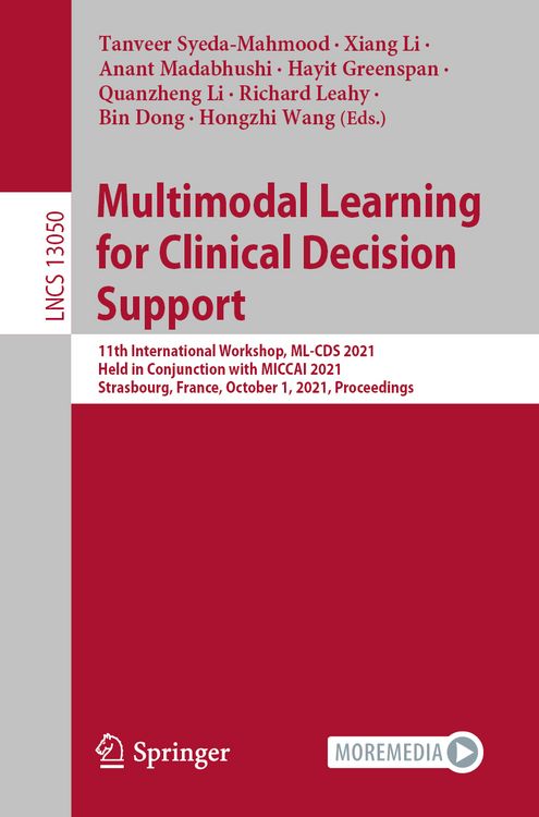Produktbild: Multimodal Learning for Clinical Decision Support
