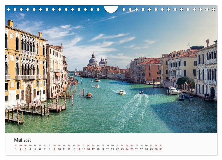 Produktbild: Italien - Das wundervolle Land im S&uuml;den. (Wandkalender 2026 DIN A4 quer), CALVENDO Monatskalender