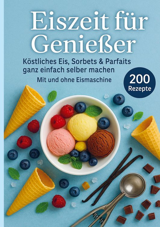 Produktbild: Eiszeit f&uuml;r Genie&szlig;er: 200 unwiderstehliche Eisrezepte f&uuml;r jede Jahreszeit