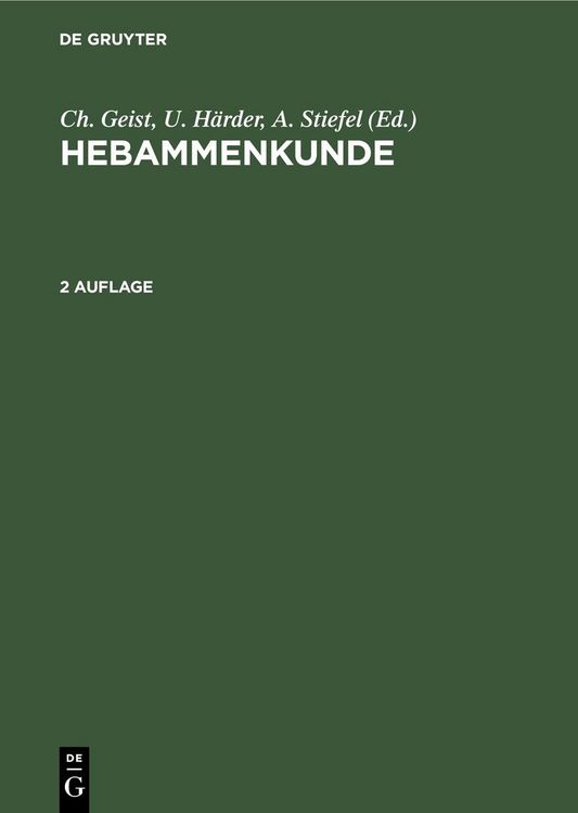 Produktbild: Hebammenkunde
