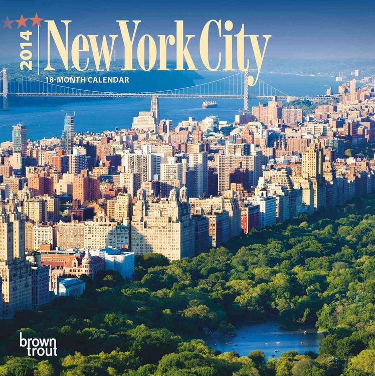 Produktbild: New York City 2014 Calendar