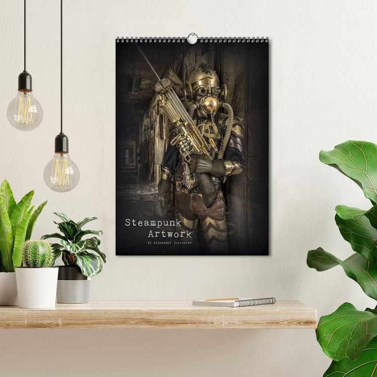 Produktbild: Steampunk Artwork (Wandkalender 2026 DIN A3 hoch), CALVENDO Monatskalender