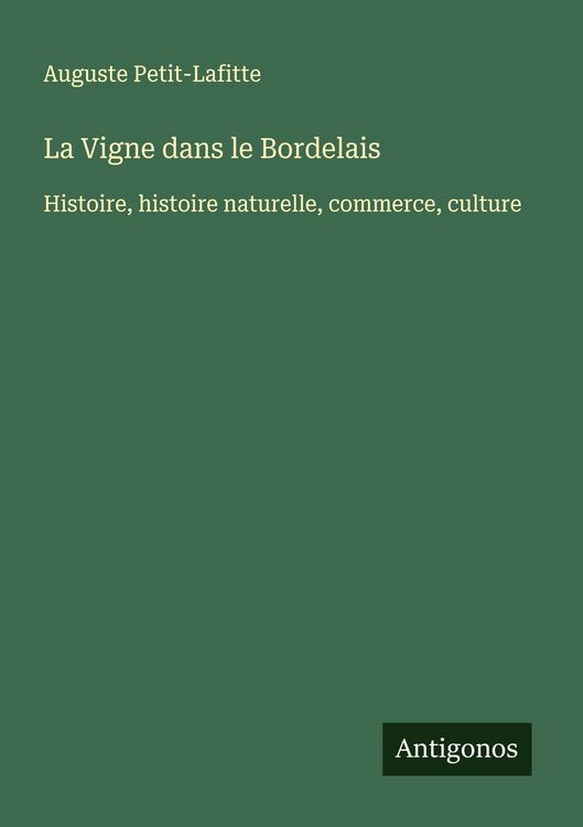 Produktbild: La Vigne dans le Bordelais