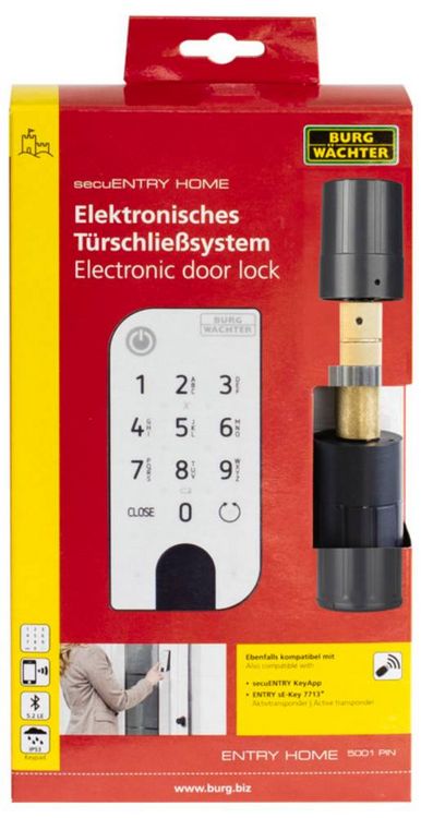 Burg Wächter ENTRYhome 5001 PIN 50010 Türschloss IP53 kaufen