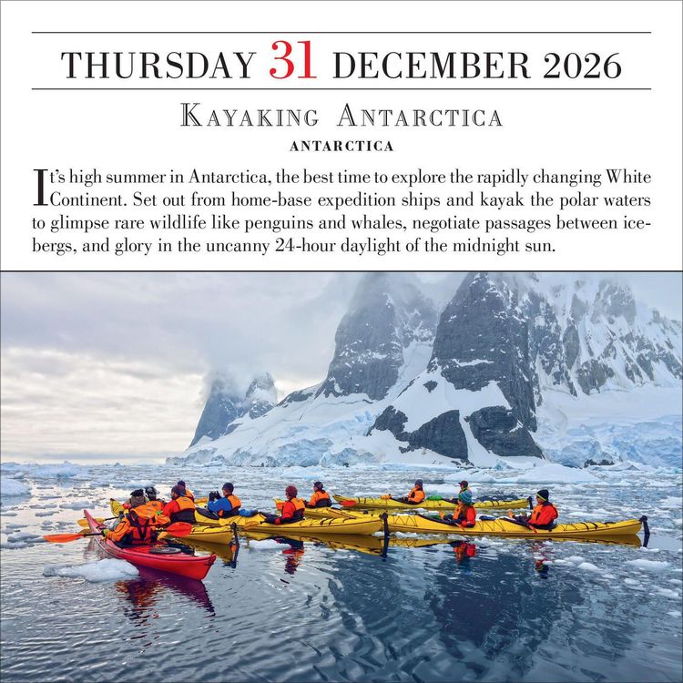 Produktbild: 1,000 Places to See Before You Die Page-A-Day(r) Calendar 2026