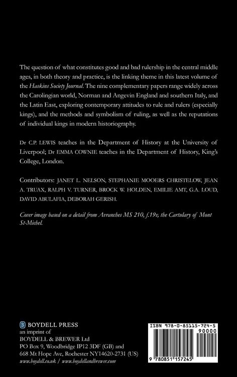 Produktbild: The Haskins Society Journal 8