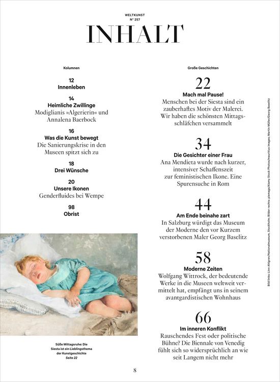 Produktbild: ZEIT Weltkunst 257/26
