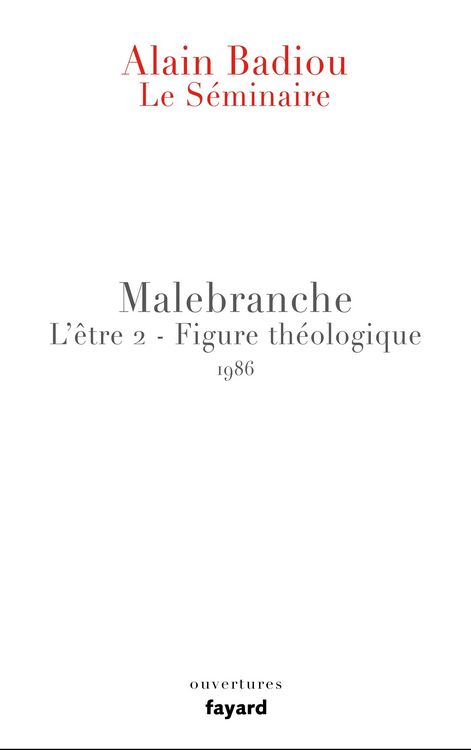 Produktbild: Le S&eacute;minaire - Malebranche