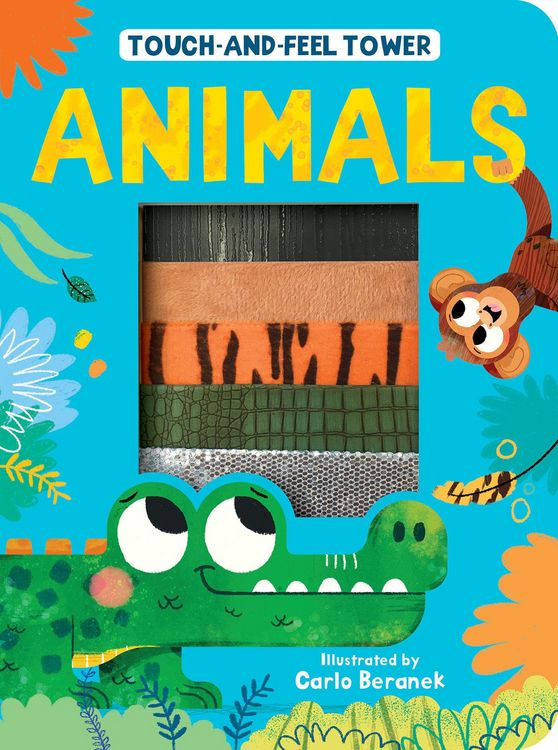 Produktbild: Hegarty, P: Touch-and-Feel Tower Animals