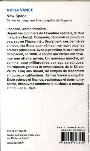 Produktbild: New space : g&eacute;nies et marginaux &agrave; la conqu&ecirc;te de l'espace
