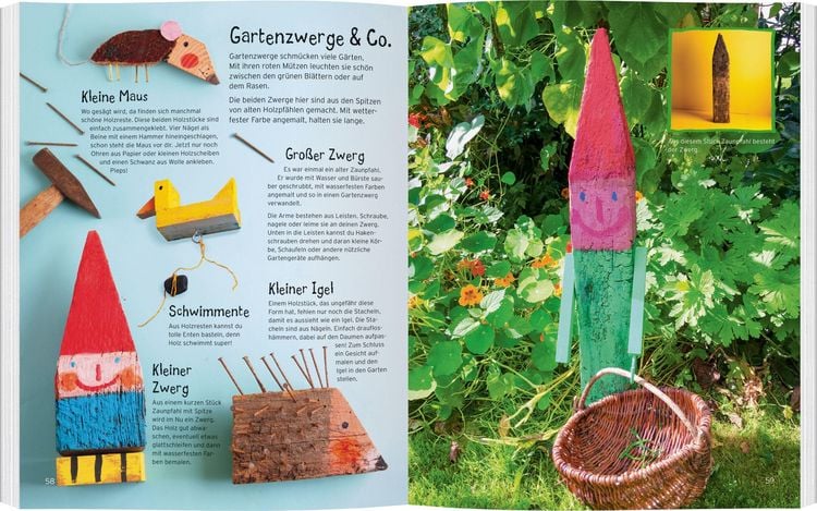 Mini Gartenzwerg-Set – 7-teilig Mit Zwergen, Pilzen & Werkzeugen, Je 10,2 Cm Hoch, Aus Wetterfestem Kunstharz