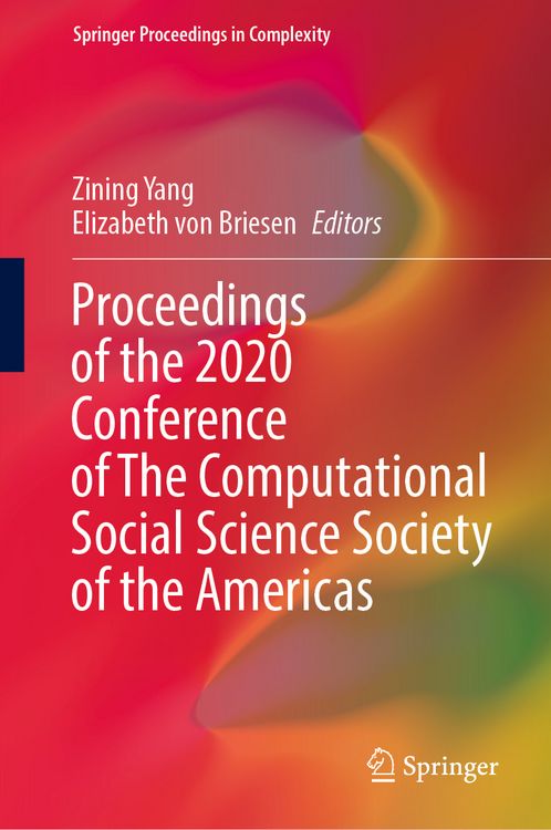 Produktbild: Proceedings of the 2020 Conference of The Computational Social Science Society of the Americas
