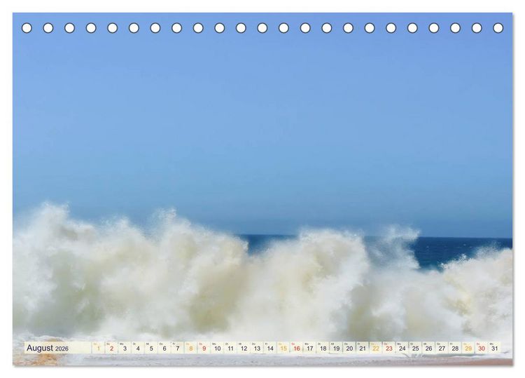 Produktbild: Kalender - selbst gestalten, Fotos selbst einkleben (Tischkalender 2026 DIN A5 quer), CALVENDO Monatskalender